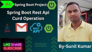 Spring Boot Rest API CRUD Example using JPA,MYSQL and Postman | (HINDI) | the place of learning