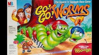 Ep. 247: Go Go Worms Board Game Review (MIlton Bradley 1993) + How To Play