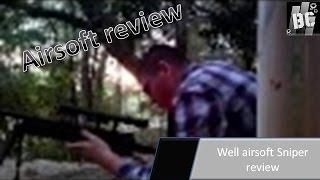 Well Airsoft Sniper Rifle Review