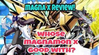 Digimon Magnamon X Antibody Review! Whose Magna X is good with? Team Combination