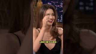 Miranda Kerr Flirts Her Way Through Jimmy Fallon Interview 