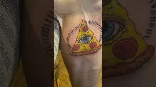 World Domination !  #tattoo #funtattoo #funny #illuminati #pizza #skinart