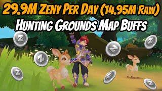 Earn 29.9M Zeny Per Day | Episode 10 Stellar Hunter Farming Guide With Hunting Grounds Map Buffs