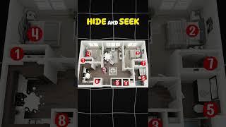Choose where to hide quickly   #hideandseek #game #survive #horror