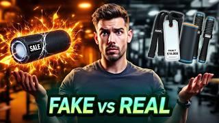 Fake vs Real Exposing Sports Gear Lies!