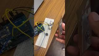 Ultrasonic sensor with a Buzzer