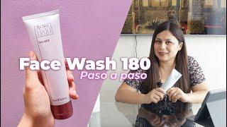 Paso a Paso de como utilizar Face Wash 180 de Nuskin