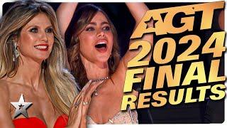 America's Got Talent 2024 FINAL: Results Show!