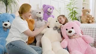 Giant Teddy Bears Plush Toys | MorisMos Stuffed Animals #plushtoys #stuffedanimals #plush #cute