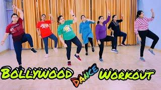 15 minutes,Zumba dance workout Bollywood songs madurai mix,Zumba with Saroj, hariyana song