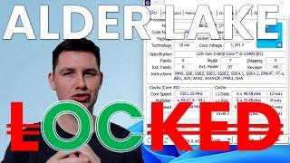 How is Alder Lake Non-K Overclocking Even Possible?! | SB#37