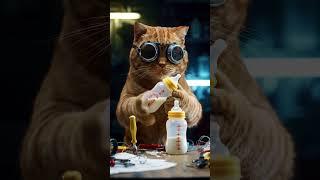 Profesör Kedi Süt Üretiyor! 