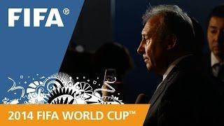 Japan's Alberto ZACCHERONI Final Draw reaction (Italian)