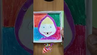 Masha and the bear.Masha i medved. Maša i medvěd.DIY #drawing #diy #youtube #craft