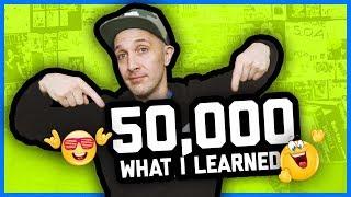 50,000 subscribers! Here's what I learned + channel update