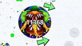 WHITE SKIN = NOOB??  (AGAR.IO MOBILE)