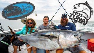 Fishing with Capt TJ Ott from Wicked Tuna for GIANT BLUEFIN TUNA off Massachusetts | Blackfin Rods