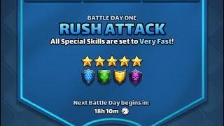 Empires Puzzles : Rush Attack day 1 (overdose of Diochan’s…)