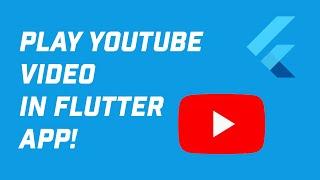 How to Add Youtube Player to Your App in Flutter!