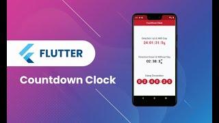 Flutter Widget | 80 | Countdown Clock Useful Widget in Flutter App | Speed Code