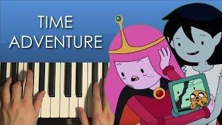 HOW TO PLAY - Adventure Time - Time Adventure (Piano Tutorial Lesson)