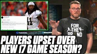 Pat McAfee Reacts To Players Opinions Of A 17 Game NFL Season