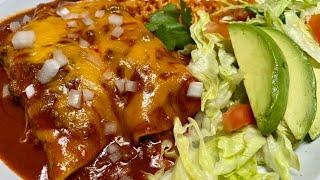 The Best Beef Enchiladas recipe!!! Step by Step!! Restaurant quality.. So delicious 