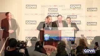 GOYA® FOODS Donates $150,000 to The Maestro Cares Foundation