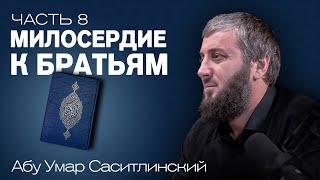 Милосердие к братьям | Ваджиз [8 урок] | Абу Умар Саситлинский