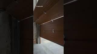Acabados A1, puerta seccional con automatismo Motorline #puertadegaraje