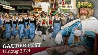  Great Gauder Festival Parade 2024 - Austria's largest traditional costume parade