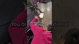 National Dent Repair - When you dent your rental car and don't want to pay for a new fender...
