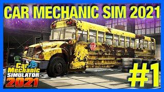 Building Our Repair Shop in Car Mechanic Simulator 2021 Full Game (Part 1)