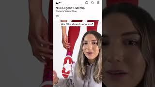 Are Nike Workout Shoes True to Size? Fitness Instructor Reviews #shorts #nikeworkout