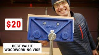 Irwin Vise Install and Dog Hole Workbench Upgrade