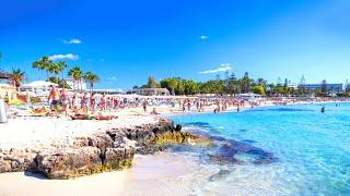 Nissi Beach Ayia Napa Cyprus  A Tourist Paradise for an Amazing New Day ️