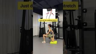 If you're not satisfied with your leg shape, practice these stretching exercises daily!