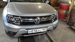 Renault Duster как снять передний бампер