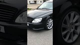 Mercedes S class W220 project chrome delete ( almost done)