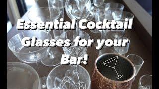 Cocktail Glasses | Home Bar Essentials | Lenfant's Cocktails