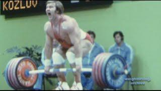 100 kg - 1977 Weightlifting World & European Championships - Stuttgart, Germany