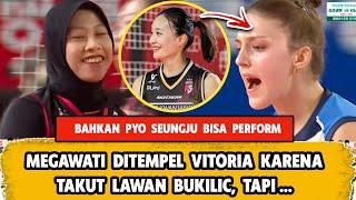 MEGAWATI DITEMPEL VICTORIA, MINKYOUNG GAGAL HENTIKAN MEGA, PYO SEUNGJU GEMILANG, RED SPARKS VS IBK