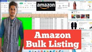 Amazon bulk listing in simple way100% QC approval IN HINDI