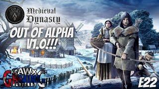 Medieval Dynasty | Out of Alpha V1.0!!! | S3E1