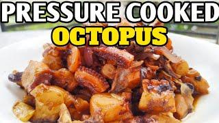 PRESSURE COOKED OCTOPUS RECIPE