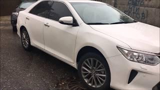 ОБЗОР ТОЙОТА КАМРИ/ 2.5 V55  2017 года / ЭЛЕГАНТ + /тест драйв Toyota Camry 2017 elegant plus.