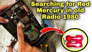 how to finding red mercury in old radio1980 | old radio red mercury