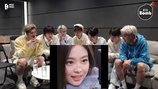 bts reaction to jennie tiktok part23