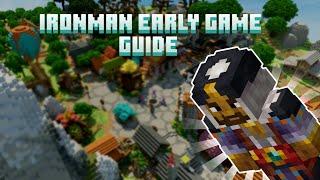 IRONMAN EARLY GAME GUIDE | Hypixel Skyblock