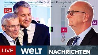 SCHICKSALSWAHL IN BRANDENBURG: Woidke verschafft Scholz Luft - Katastrophe für Grüne, Linke & FDP